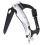EDC Multi-function Key Ring Buckle Portable Key Ring Mountaineering Survival Gadget WHITE COLOR 1