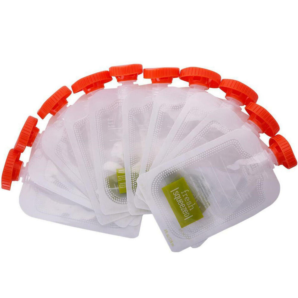 Fresh Squeezer Station Baby Weaning Food Puree Reusable Pouches Maker 04 TYPE