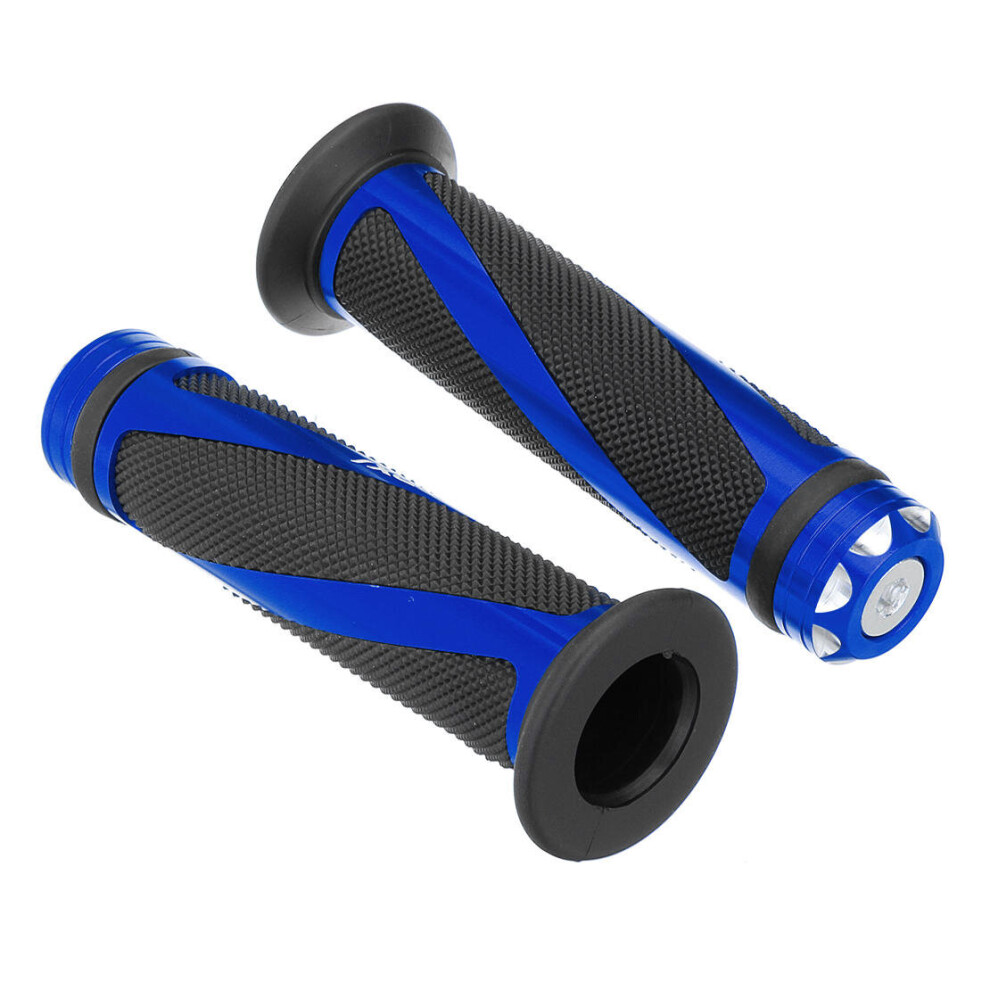 22Mm 7/8Inch Motorcycle Grips Handlebar Motorbike Bar End Cap Plugs Slider 5202984958291