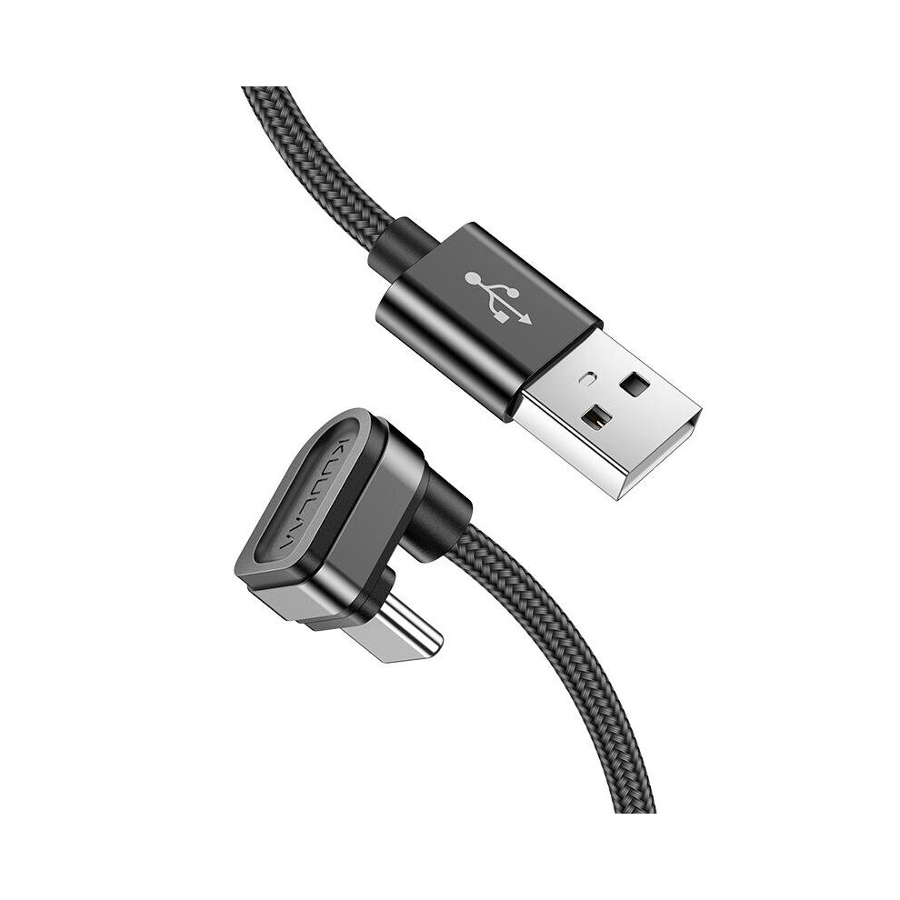 90 Degree Angle U-Shape Design Game 2A Nylon Type-C Data Cable For Samsung S10+ Xiaomi Mi8 Redmi Note8 Huawei Mate20 6901722568042