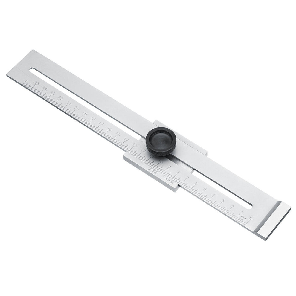 Carbon Steel 0.1Mm Precision Parallel Ruler Marker Marking Gauge Line Ruler 250Mm 840079349453