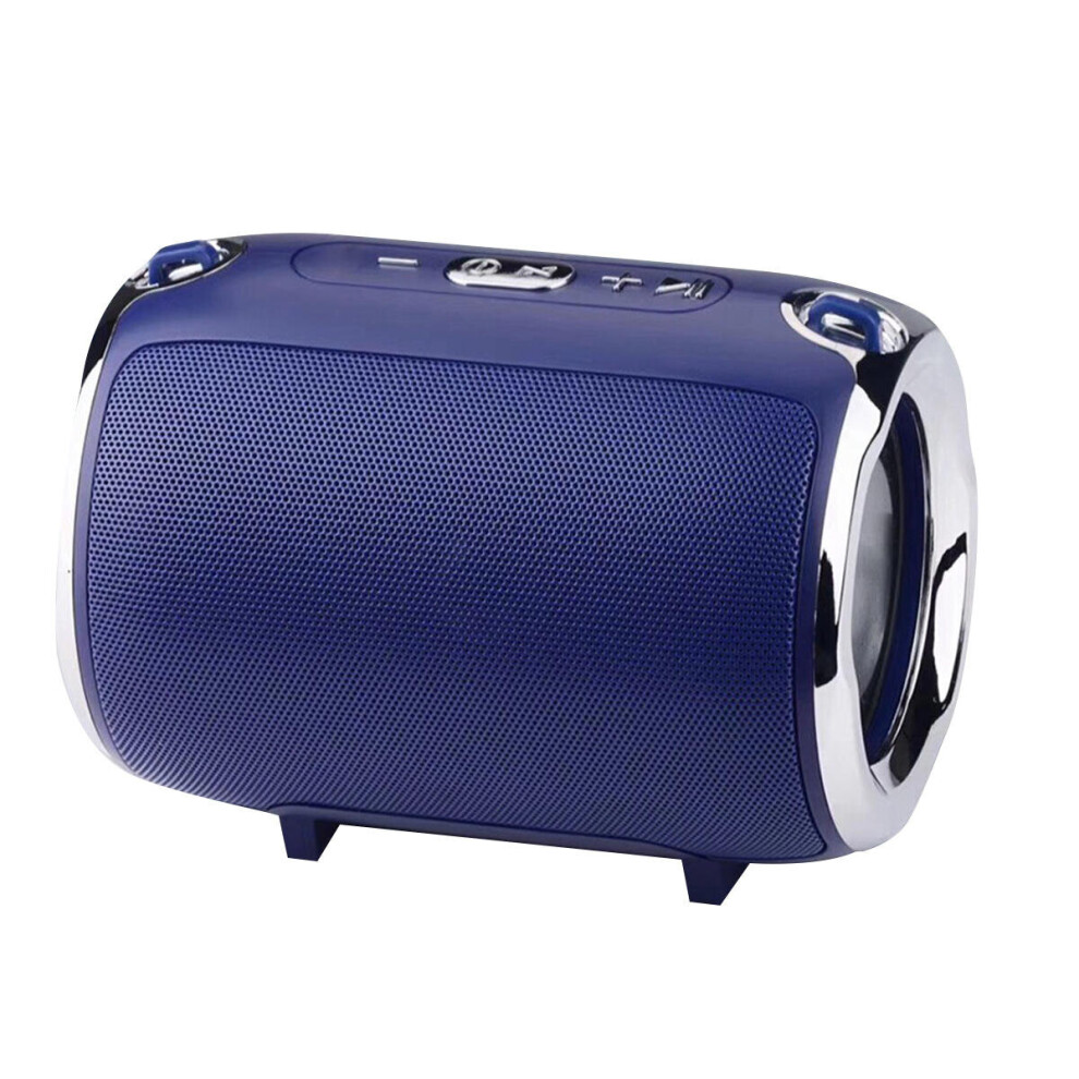 S518 Portable Strap Wireless Tooth Speaker Subwoofer Radio Tf Card Usb Aux Audio Blue 4151093680511