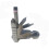 9 In 1 Mini Protable Multi-function Pliers Screwdriver Crimper EDC Tool Folding Universal Key Chain 3