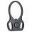 5Pcs Tactical End Plate Oval Dual Loop Sling Ring Mount Adapter 2