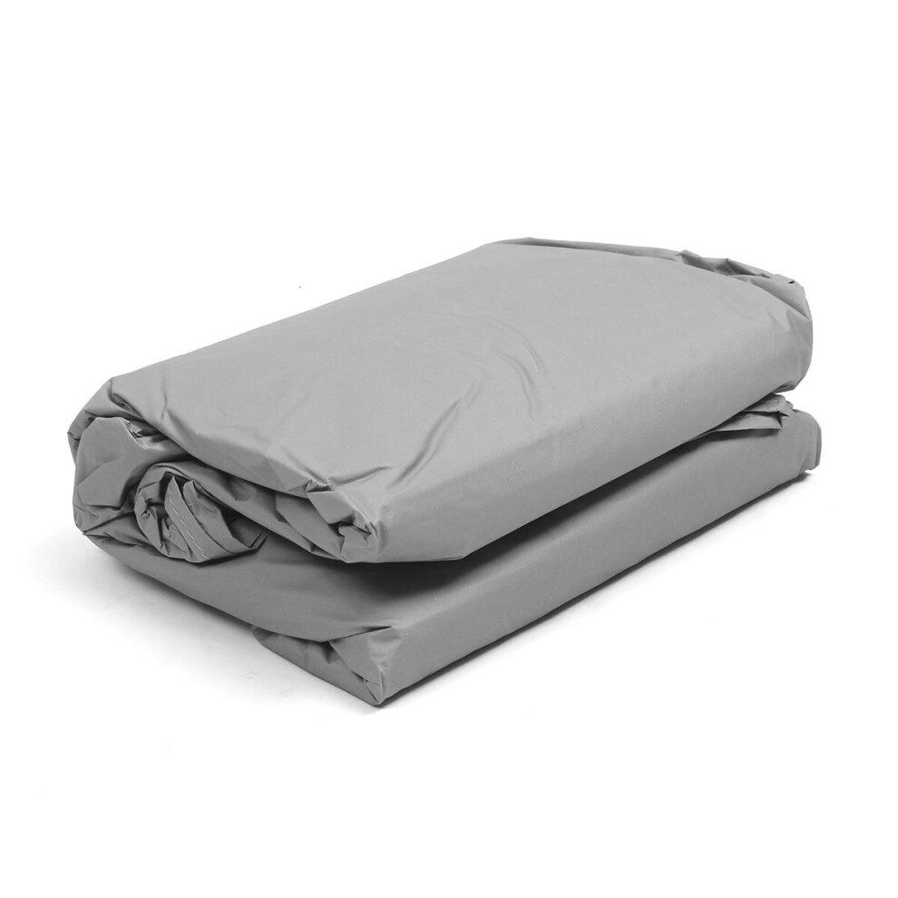 Yxl Peva No Ear Universal Car Cover Uv Resistance Anti Scratch Dust Dirt Full Protection Silver/Gray 4191026516630