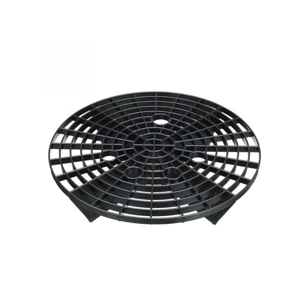 2Pcs Plastic Car Wash Grit Guard Insert Washboard Water Bucket Filter Scratch Dirt Preventing Tool Color 26Cm Size Black 840079118103