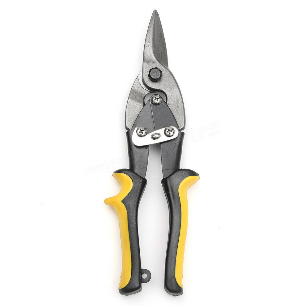 250Mm 10Inch Steel Straight Aviation Scissor Metal Tin Snip Shear Cutting Hand Tool 6901722566291