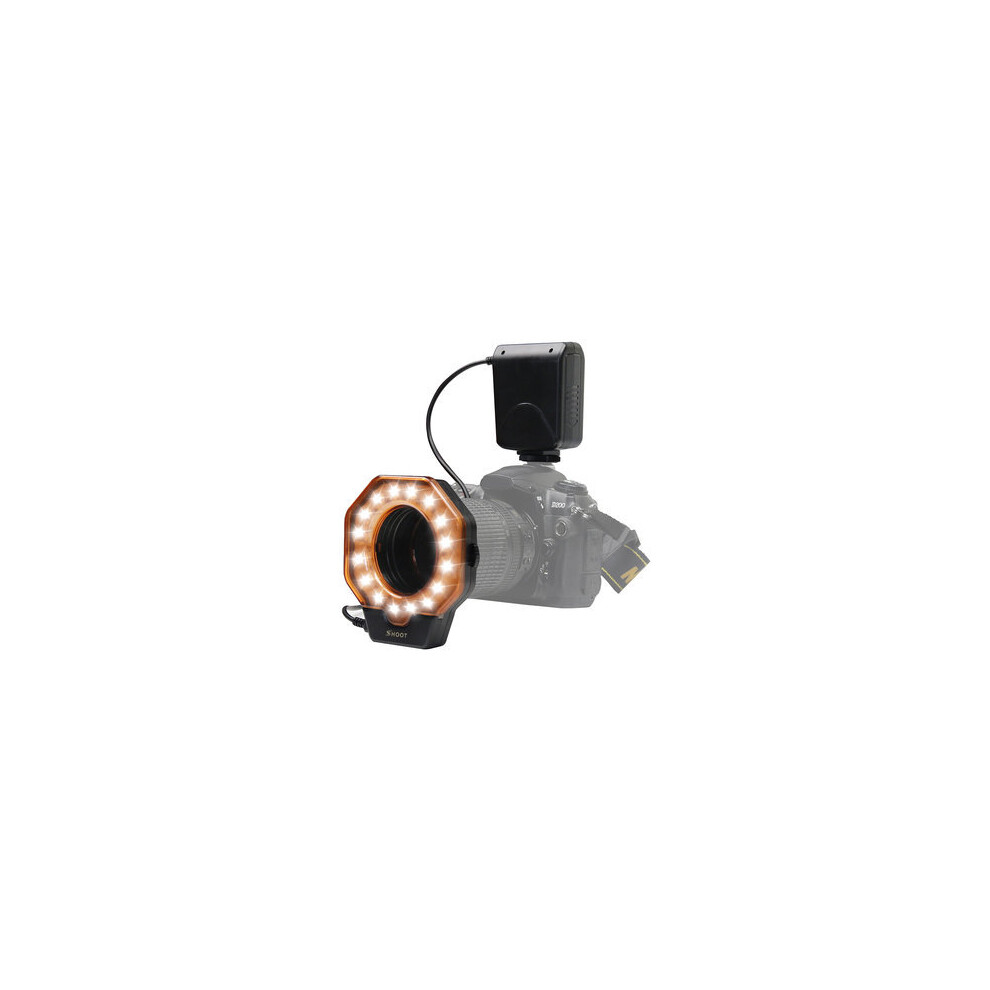 Sl-103C Macro Ring Flash Led Gn15 6800K Diameter 52 55 58 62 67 72 77Mm Adapter Ring Light 4151093691821