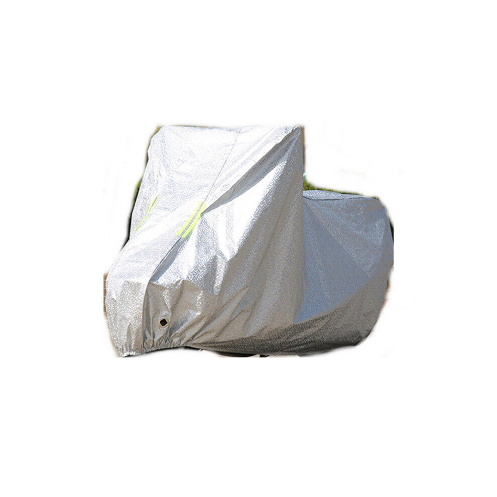 Motorcycle Protector Cover Rain Dust Waterproof Nylon Sheet Motorbike With Reflective Strip 5202984936251