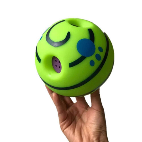 Bola de Treino para Cães de Estimação de 6 Polegadas com Som Engraçado Brinquedos Squeaky Giggle Ball 1