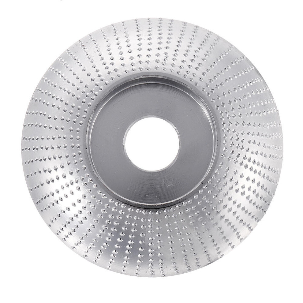 2Pc 85Mm Tungsten Carbide Arc Wood Shaping Disc Carving Disc 16Mm Bore Sanding Grinder Wheel 840079356628