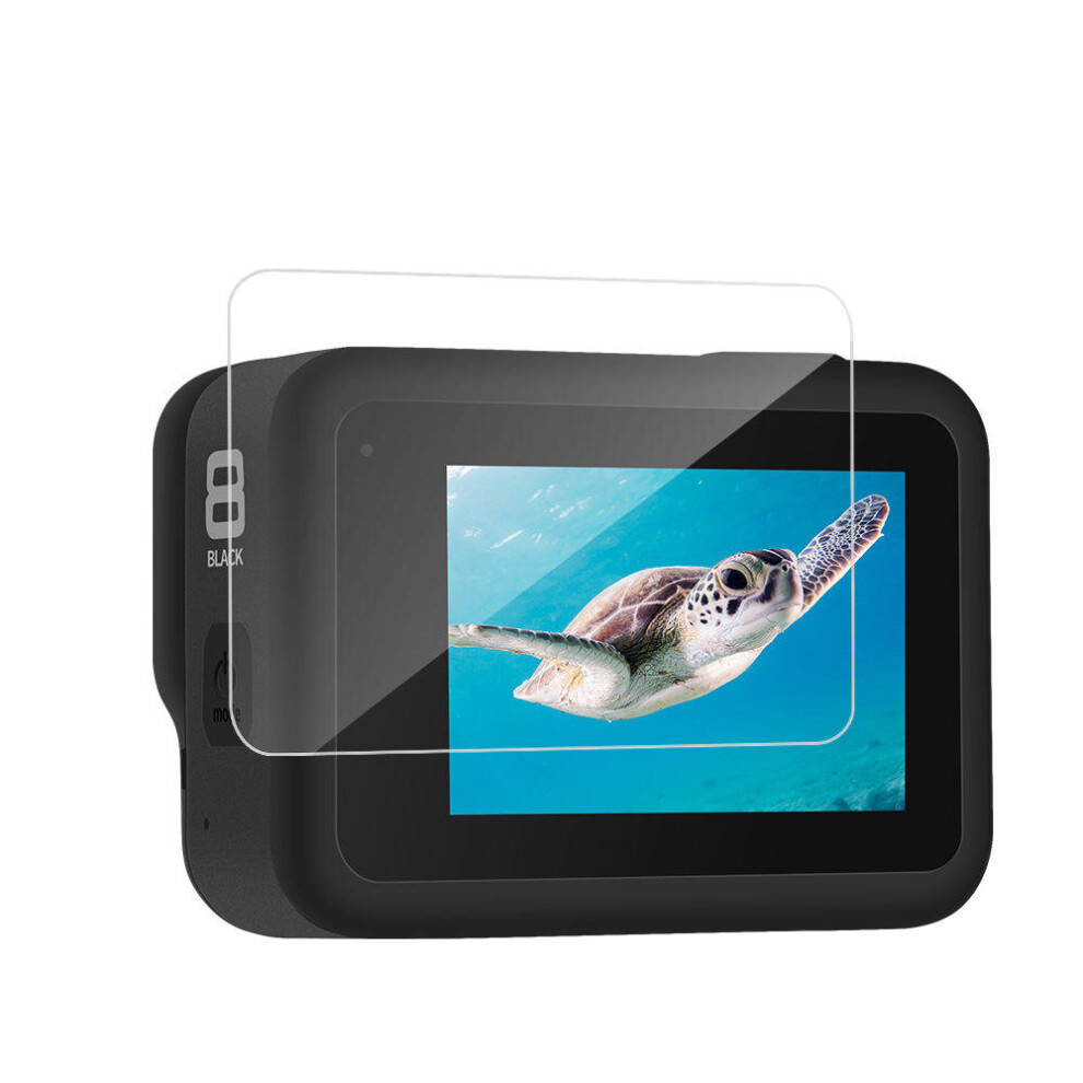 Gp-Flm-801 9H Tempered Touch Screen Lens Protective Film For Gopro Hero 8 Action Camera Black 4151093605576