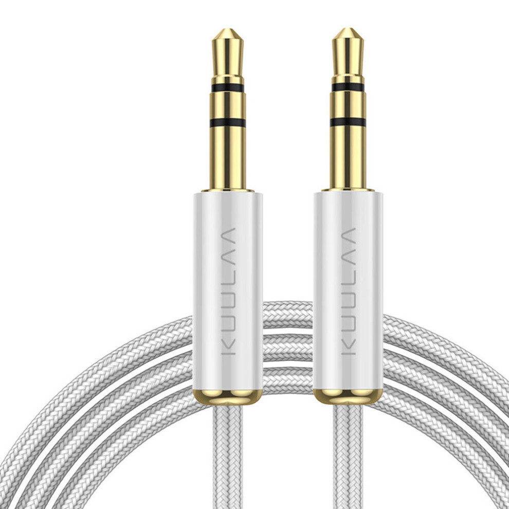 2Pcs Kl-X14 3.5Mm One Female To Two Males Aux Audio Adapter Data Cable For Huawei P30 Pro Mate 30 5G Xiaomi 9Pro Redmi K30 Note10+ 5G Color White 4191026566512