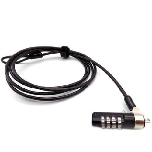 Laptop Lock Security Cable 4 Digit Password Protections Anti Theft