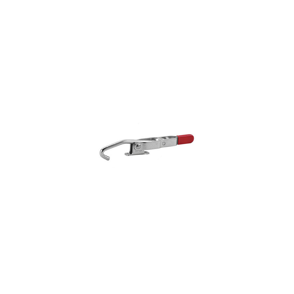 2 Pcs Narrow Base Quick Hook Type Toggle Clamp J Hook Pull Action Draw Latch Clamp 6901722550344