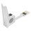 2PC 200cm Roll Ruler Wall Mounted Height Stadiometer Measure Metering Tape Tool White 4