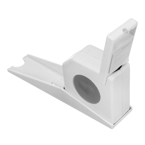 2PC 200cm Roll Ruler Wall Mounted Height Stadiometer Measure Metering Tape Tool White 2