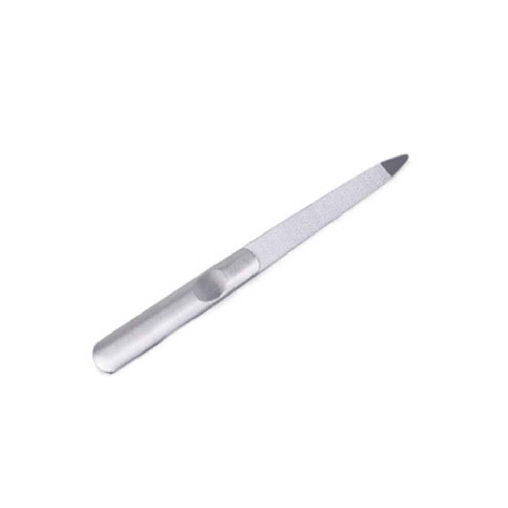6Pcs Nail Tools Nail Files Professional Stainless Steel Double-sided Grinding Nail Manicure Pedicure Scrub Nail Tools