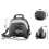 Portable Motorcycle Full Face Helmet Bag Backpack Black Waterproof 6