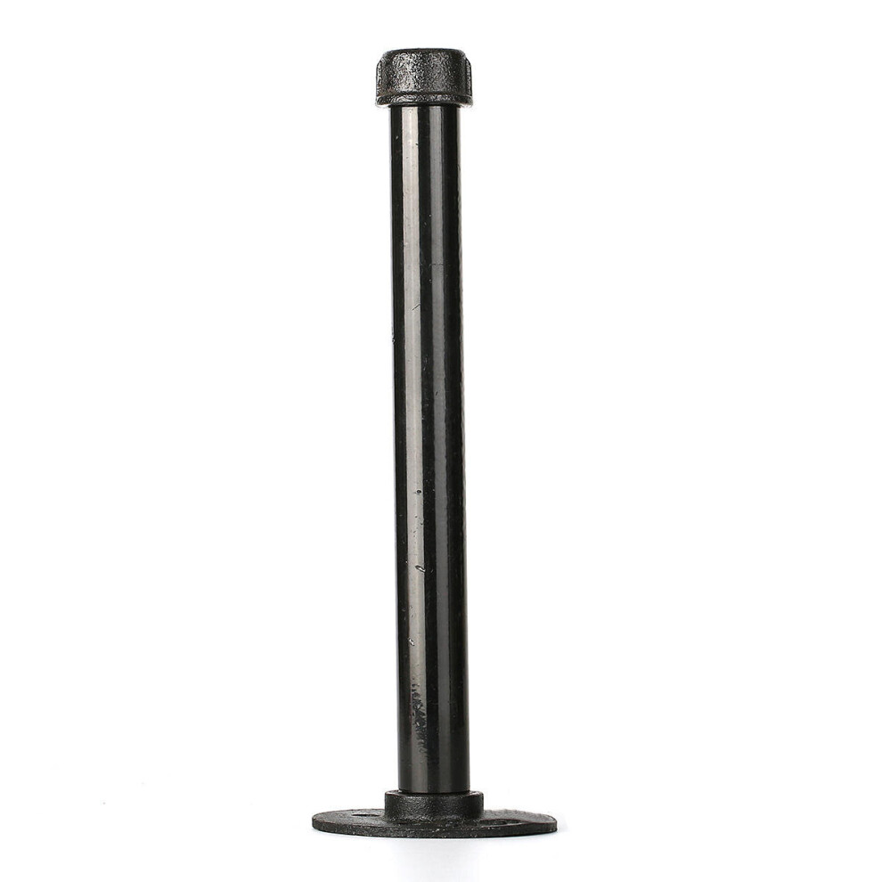 1Set 4Pcs 3/4 Inch Iron Pipe Steampunk Industrial Shelf Flange Bracket Shelf Support Stand Holder 8651935566660