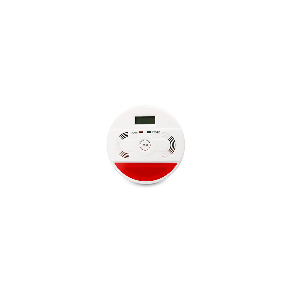 LCD Digital CO Carbon Monoxide Smoke Detector Alarm Poisoning Gas Warning Sensor