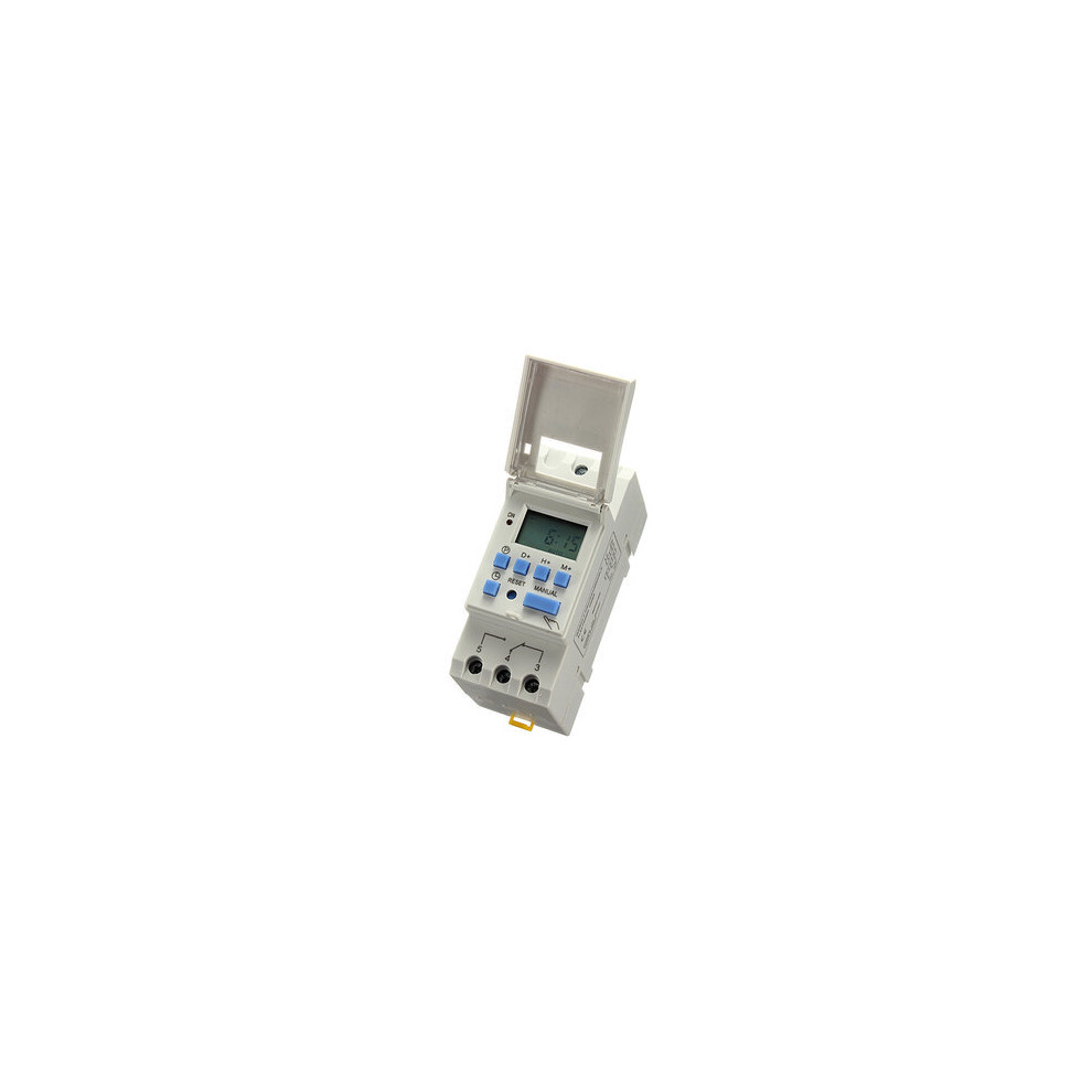 Dc 12V Din Rail Lcd Programmable Timer Switch Time Relay Switch 6901722569490