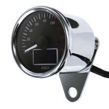Motorcycle LCD Odometer Multifunctional Fuel Gauge Headlight Turn Signal Display Meter