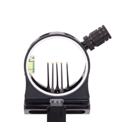 SPG Five-needle Bow Sight For Composite Recurve Bow Short Rod 2