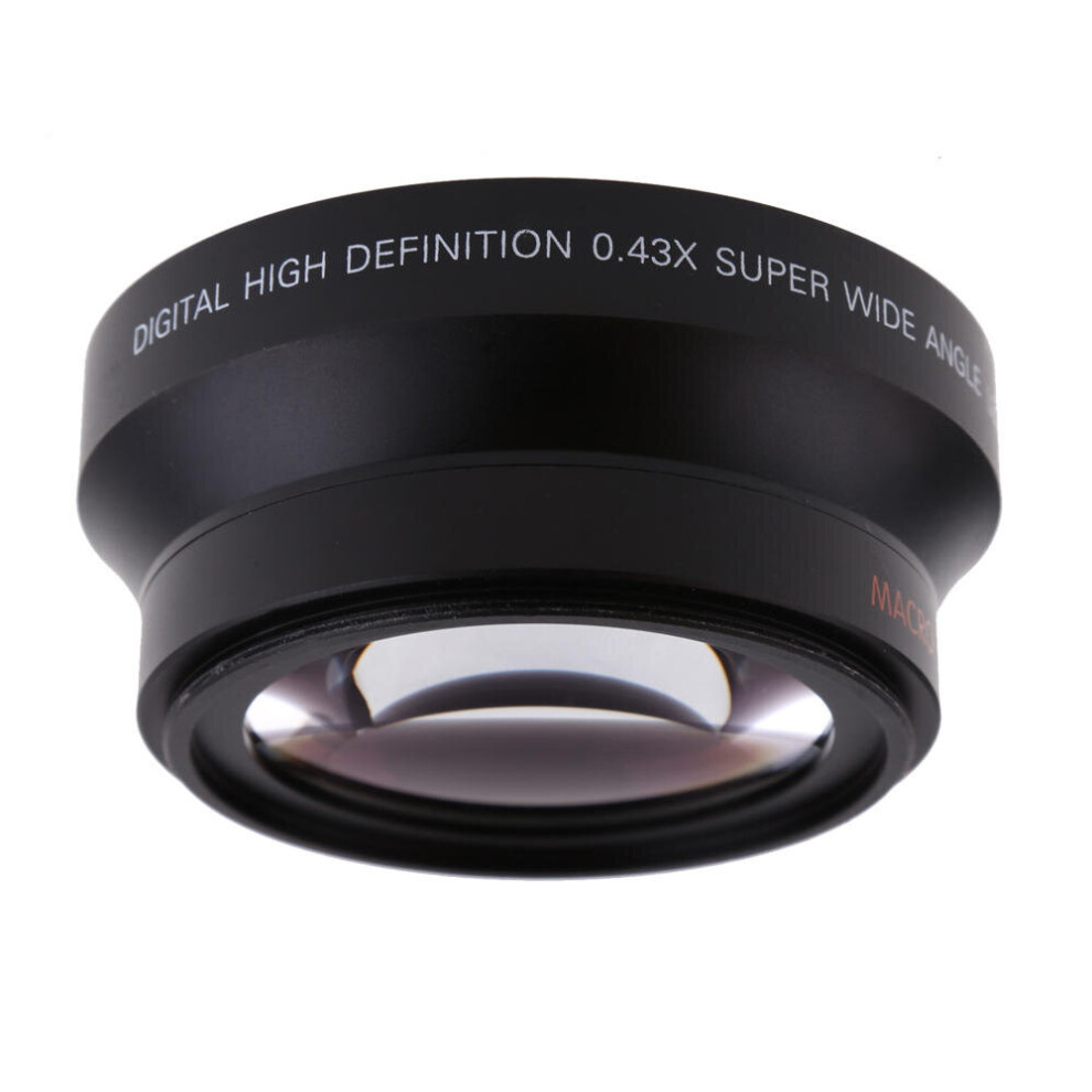 Universal 67Mm 0.43X Wide Angle Lens With Macro Lens For Dslr Camera 4151093606849