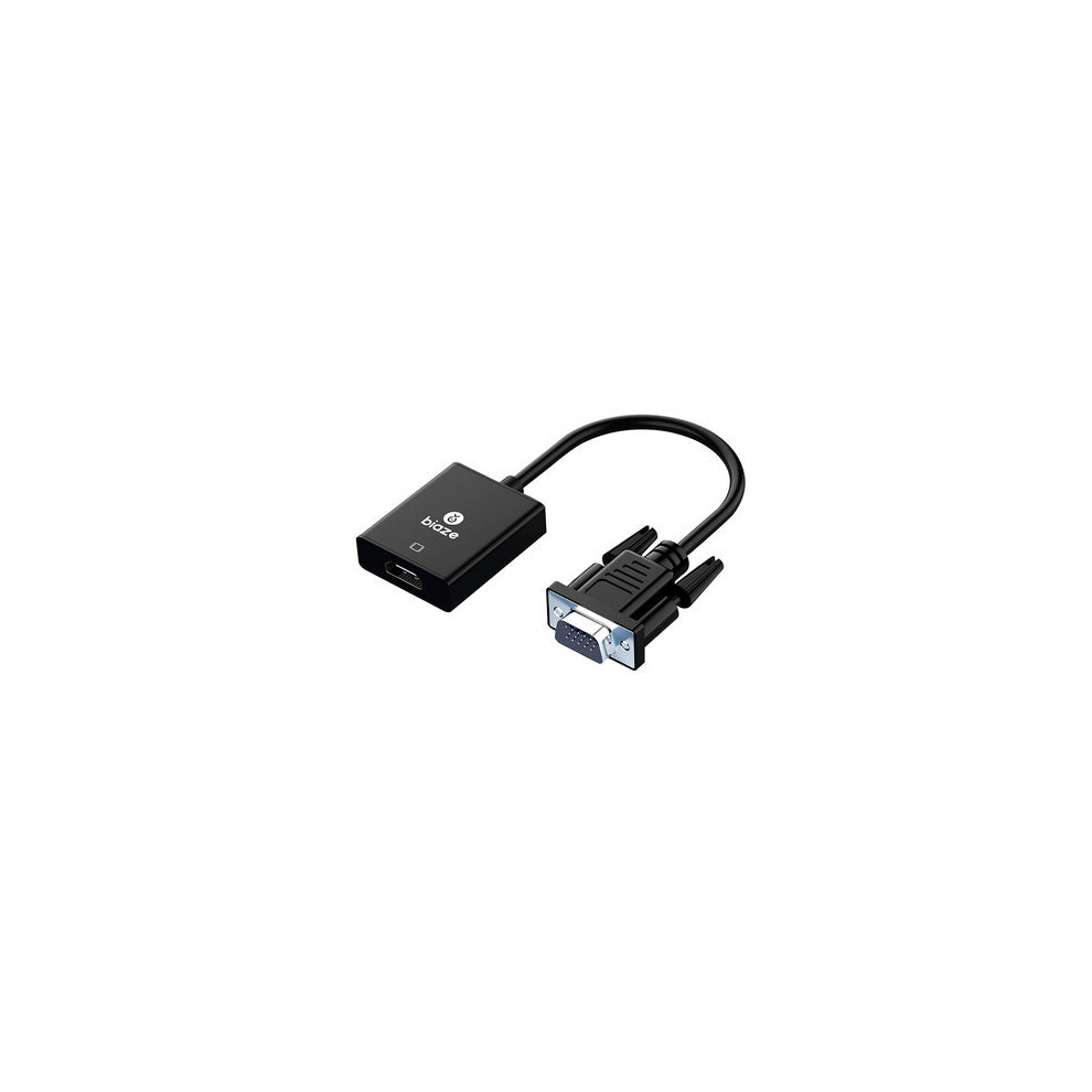 Vga To Hd Converter Cable Video Cable Audio Cable Hd Converter For Tv Screen Projector Zh32 Black 4191026531909