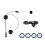 Bluetooth Intercom E1 CSR Helmet Headset Mic USB DC 5V For Motorcycle Motorbike 1