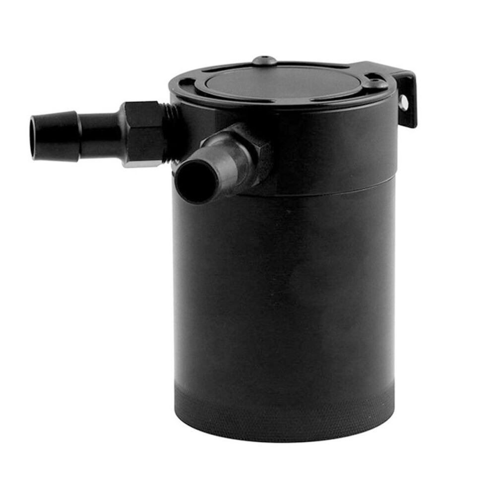 2-Port Oil Catch Tank Reservoir Breather Baffled Universal Air-Oil Separator Pump 5202984936961