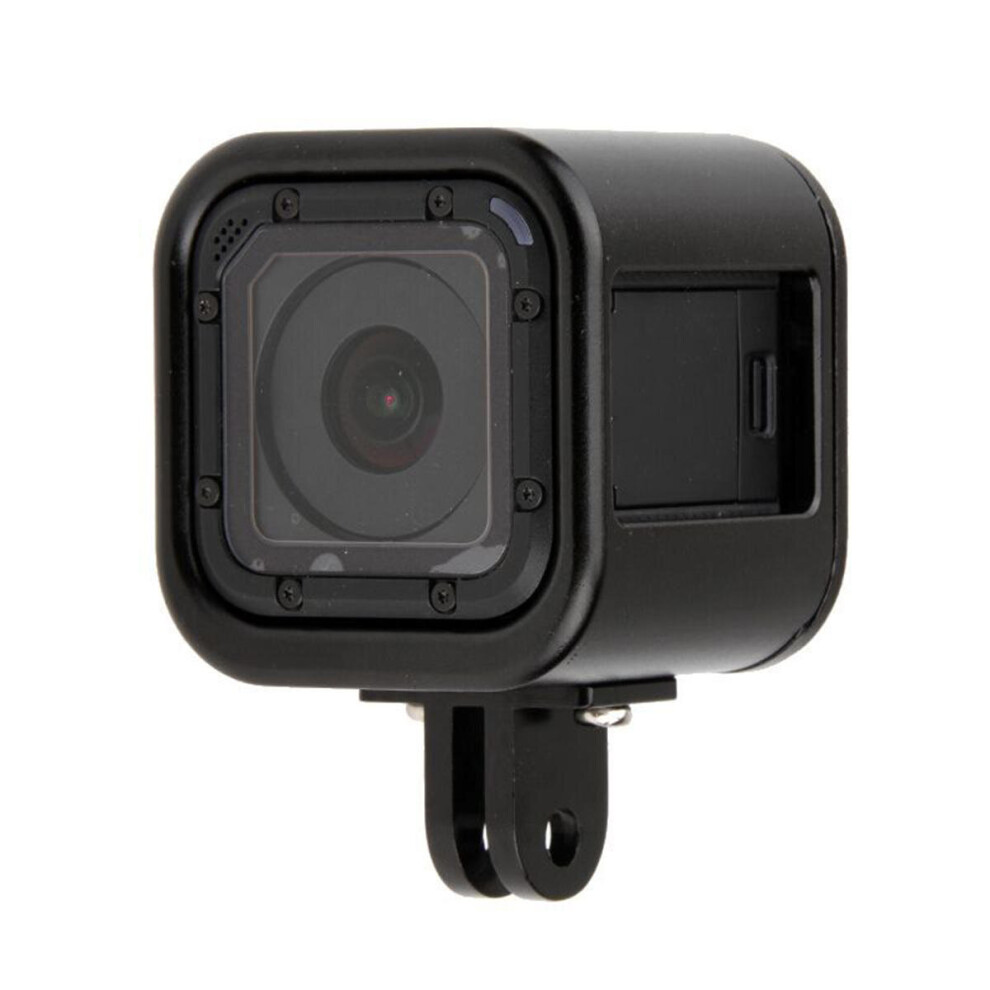 Cnc Aluminium Protective Housing Case Cover Frame For Gopro Hero 4 Session 5 Session Black 4151093693207