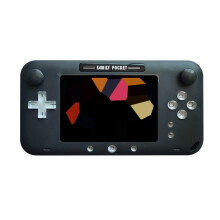 4.0 inch LCD Large Screen Mini Portable Retro Handheld Game Console Video Game Player Built-in 208 Classic Games black