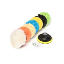 5 Inch Woolen Polishing/Buffing Pad Kit For Car Polisher