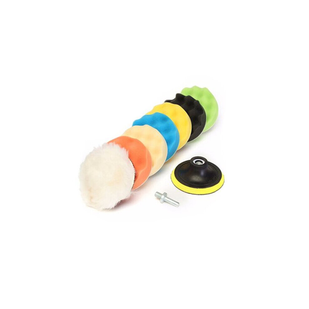 5 Inch Woolen Polishing/Buffing Pad Kit For Car Polisher 6901722573374