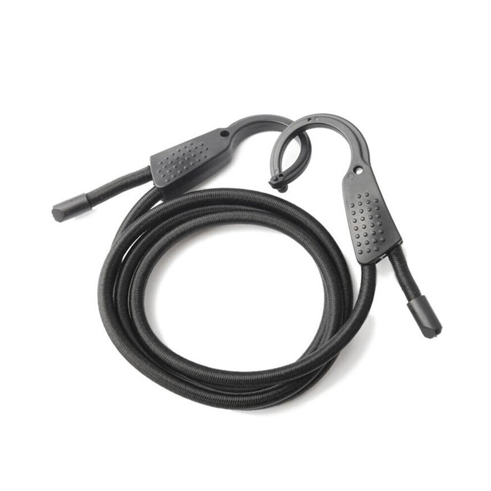 2Pcs Elastic Bungee Shock Cord Strap Camping Stretch Plastic Hook Car Luggage Tent Kayak Rope Tie 840079329677
