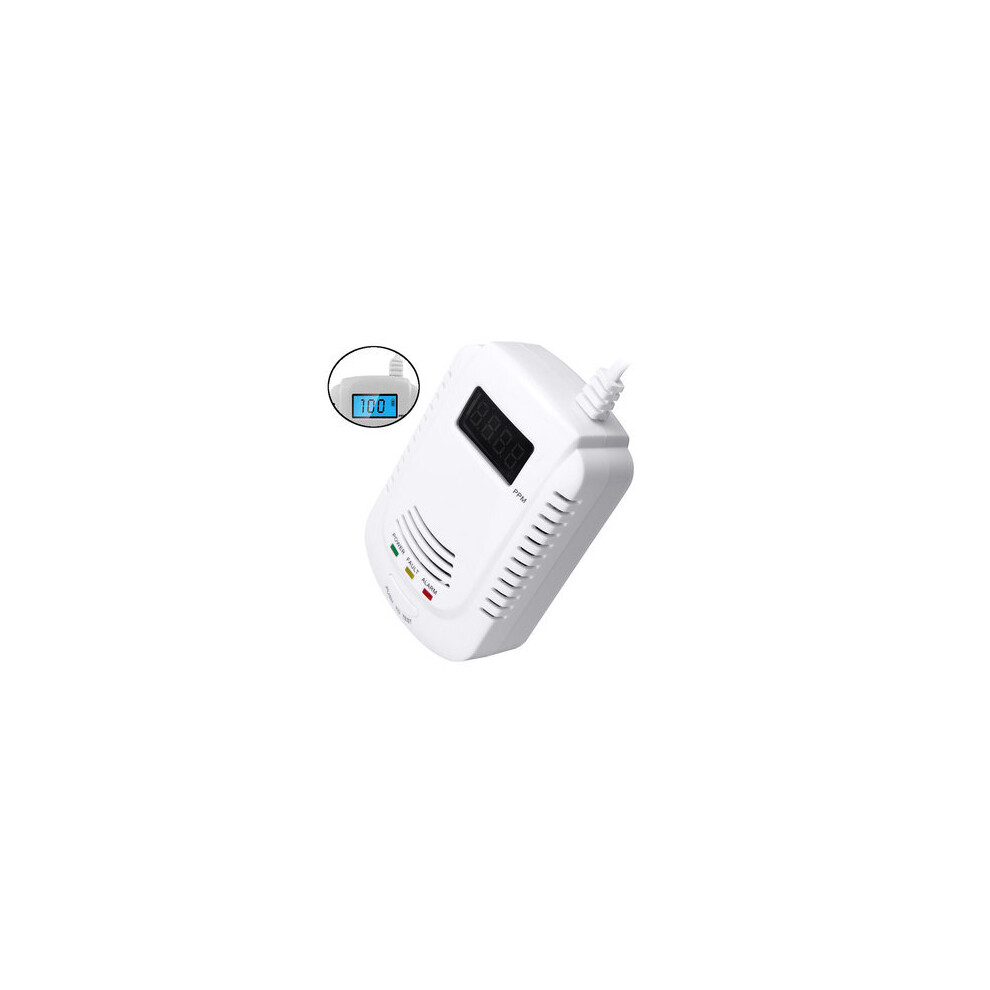 Digital Gas Leak Detector Propane Butane Methane Natural Gas Safe Alarm Sensor 4151093685509