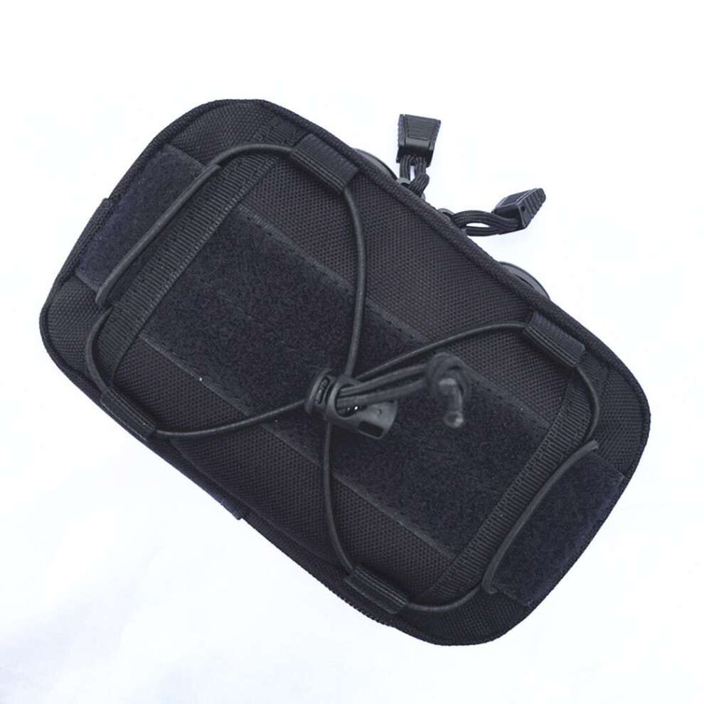 1000D Tactical Molle Waist Bags Edc Tool Belt Utility Admin Pouch Waist Pack Black 4151093695294