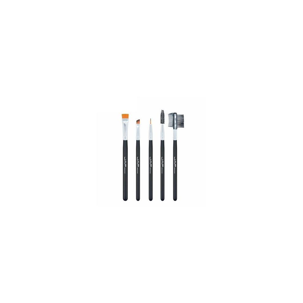 Eye Makeup Brushes Set Mascara Eyeliner Eyelashes Flat Definer Brush Eyebrow Shaper Comestic Tools