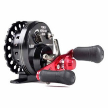 2.6:1 Aluminum Alloy Fly Fishing Reel Black Left Right Fishing Wheel