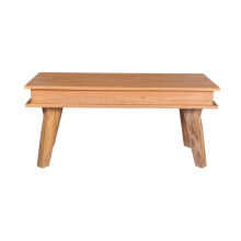 Contemporary Design Sheesham Wood Dining Bench Dining Room Furniture