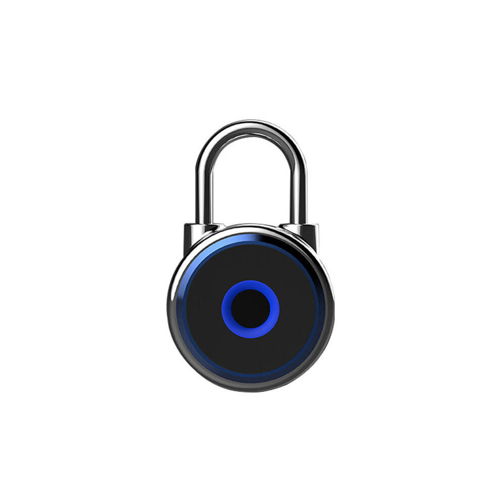 Bluetooth Smart Fingerprint Waterproof Lock App / Fingerprint Unlock Anti-Theft Security Padlock 8651950789853