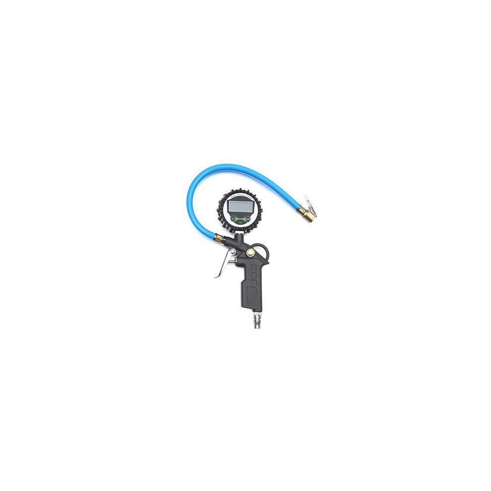 220Psi 16Bar Digital Tire Inflator Pressure Gauge Tester Air Chuck Hose 5202984943518