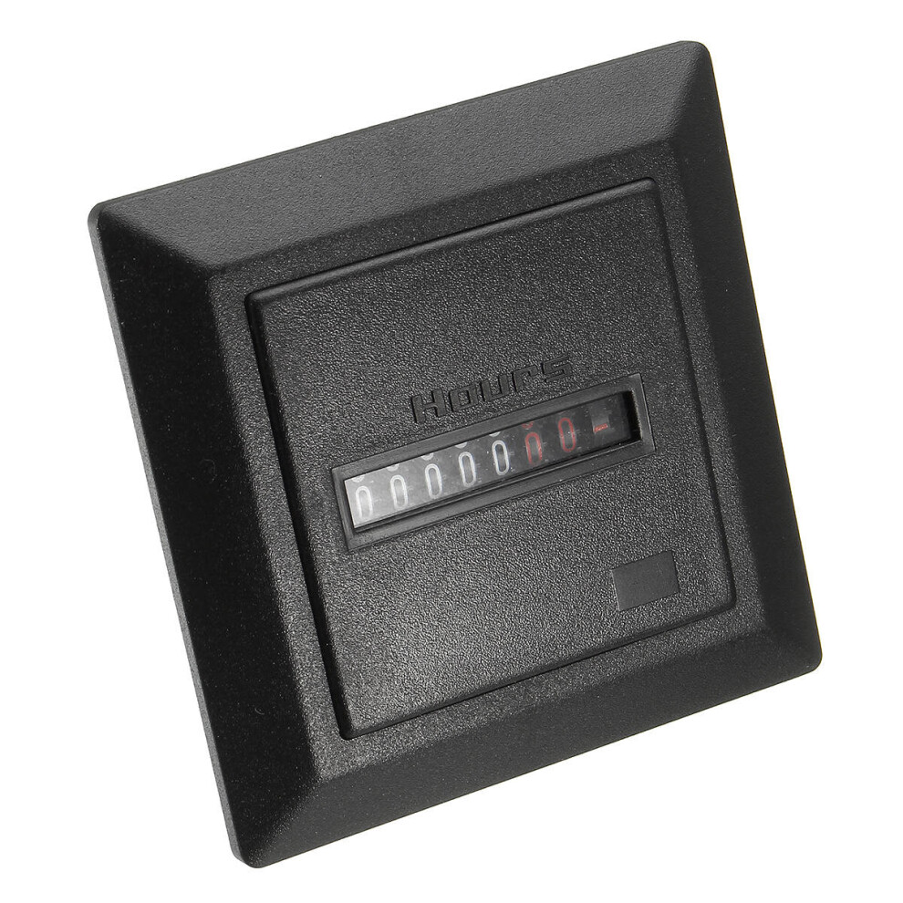 Timer Square Counter Digital 0-99999.9 Hour Meter Hourmeter Gauge Ac220-240V 6901722572520