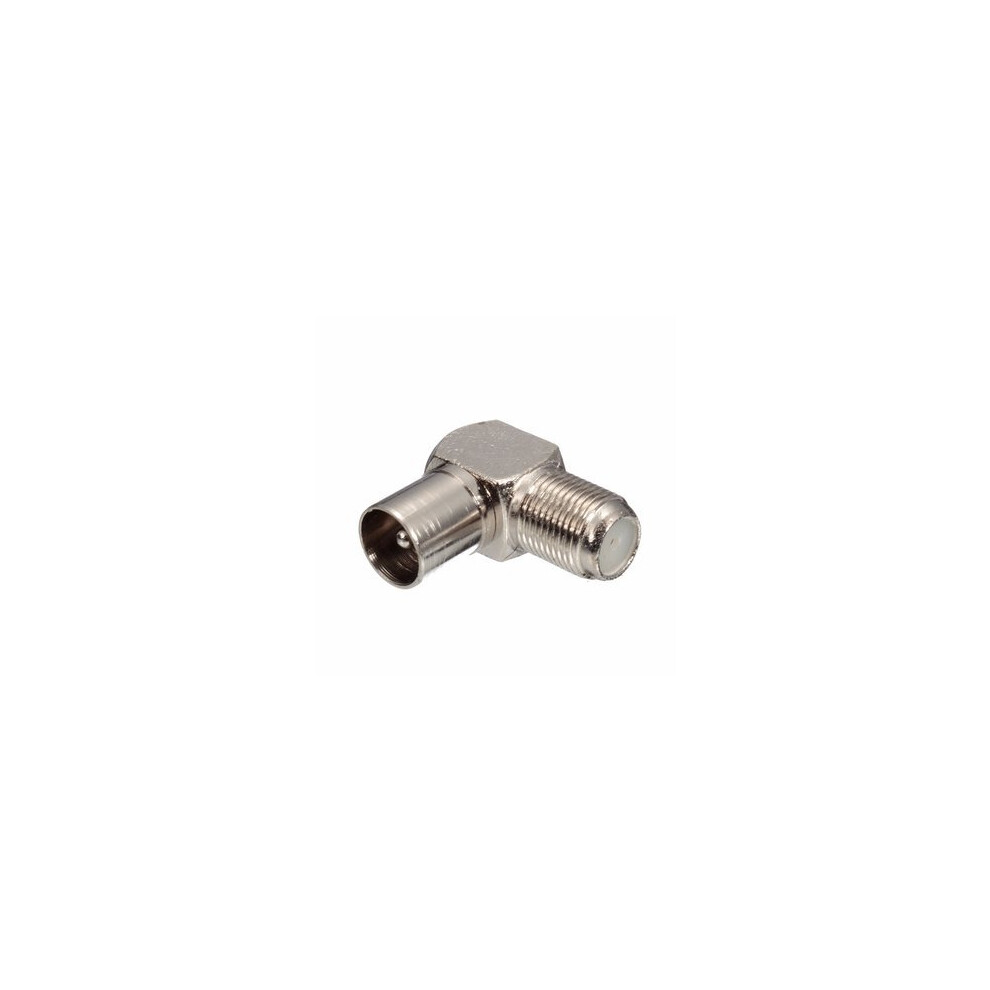 90 Degree Right Angled Tv Plug Coax Coaxial F Connector Male Aerial Plug Cable 4151093689392