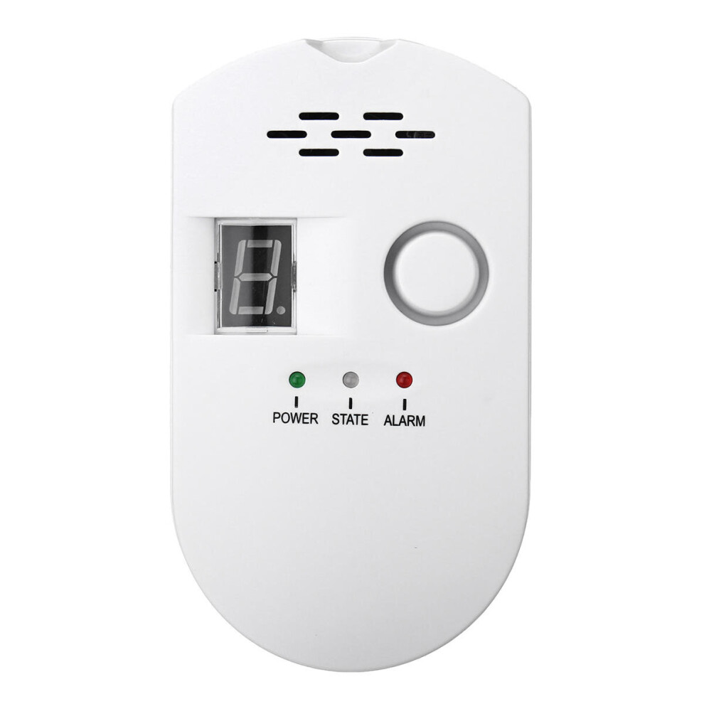 Digital Combustible Gas Leak Alarm Sensor Detector Propane Butane Natural Gas Detector
