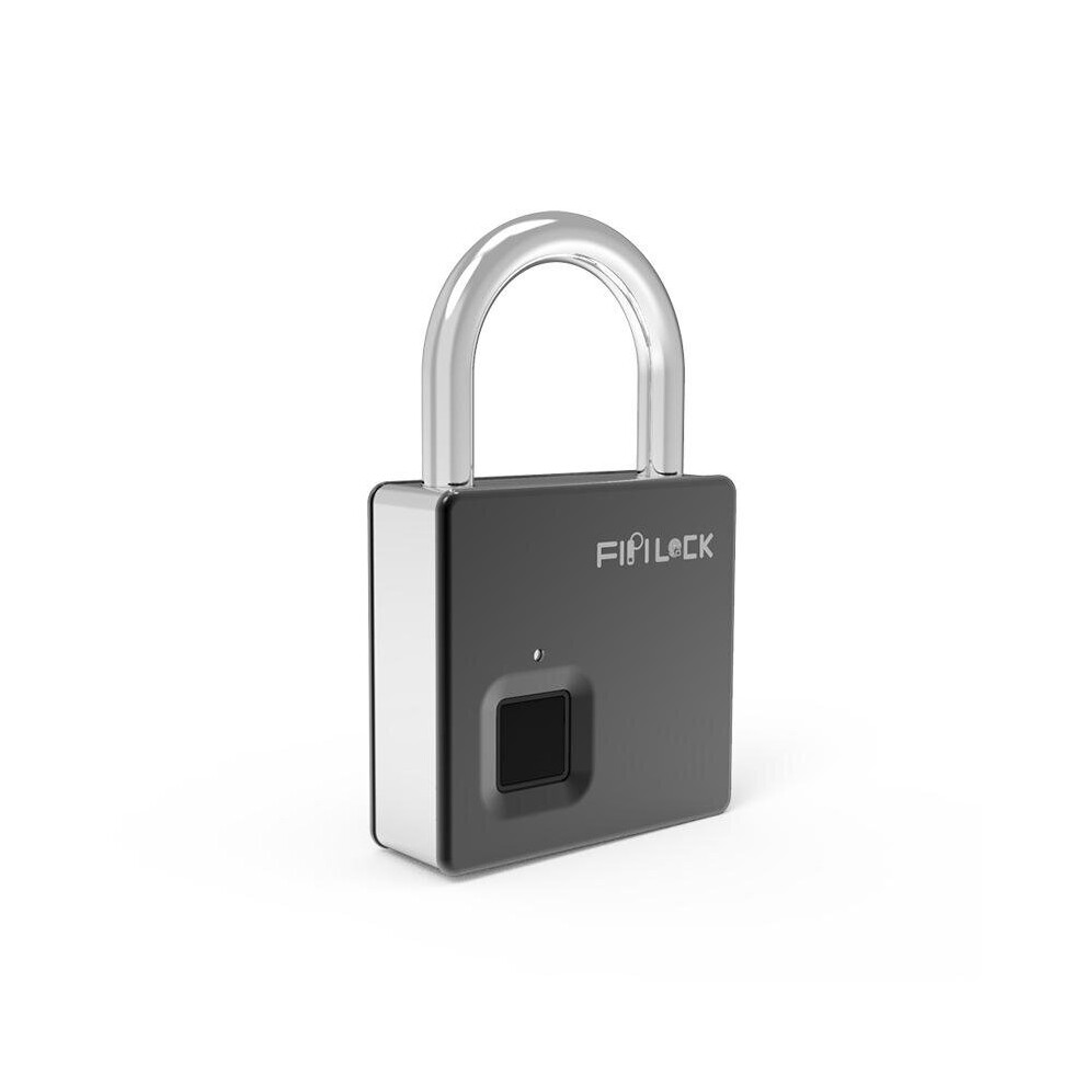 Smart Fingerprint Padlock Outdoor Travel Lock Ip65 Waterproof Biometric Intelligent Fingerprint Key Anti-Theft Lock With Key 8651950789761