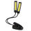 3W COB 3Modes 2 x COBs Flexible USB Rechargeable Double Head Clip-On Work Light LED Flashlight Night Light 3 x AAA 4