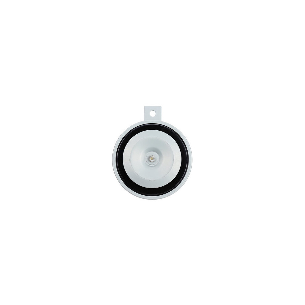 12V 115Db Electric Tone Motorcycle Car Horn Super Loud Basin Type Iron Gray 5202984951094
